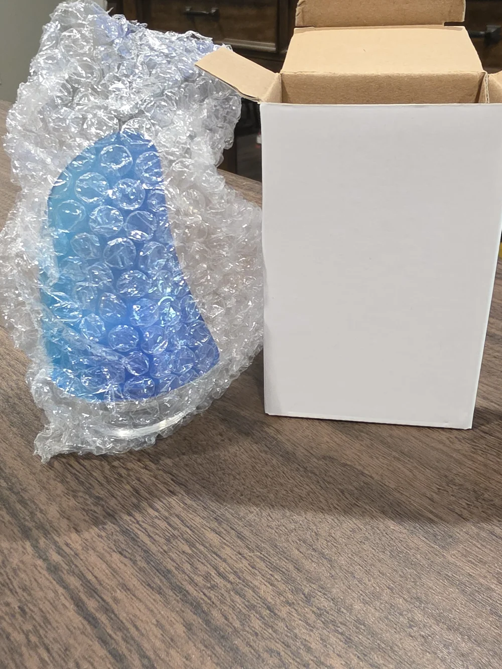 Blue Glass Sail Tealight Candle Holder - Home Accents - Box Of 9